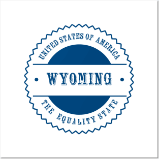 Wyoming state Posters and Art